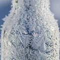 Crystalline structures display symmetry and complexity typical Royalty Free Stock Photo
