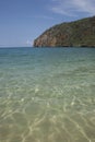 Crystalline waters of the Caribbean sea Venezuela