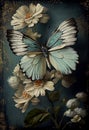 Fine Ray: A Blue Archive of Butterfly Flower Details on Screen