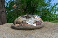 Crystals and Stones Outdoor Decor
