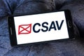 Csav container shipping logo Royalty Free Stock Photo