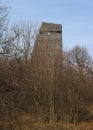 Csergezan Pal lookout-tower Royalty Free Stock Photo