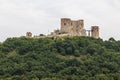 Csesznek medieval castle Royalty Free Stock Photo