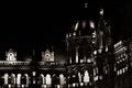 CSMT Station Heritage Building Monochrome Royalty Free Stock Photo