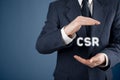 CSR concept Royalty Free Stock Photo