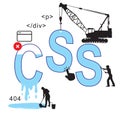 CSS Reboot Royalty Free Stock Photo