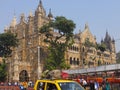 CST Railway Station in Mumbai, India