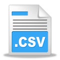 Csv File Represents Comma Seperated Values And Administration Royalty Free Stock Photo