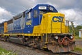 CSX Diesel Locomotive, Potsdam, New York, USA