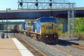 CSX Diesel Locomotive, Syracuse, New York, USA