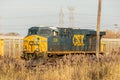 CSX 5339 ES40DC diesel power parked Royalty Free Stock Photo