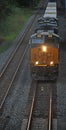 CSX Freight Train at Dusk Chester Pennsylvania