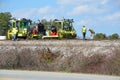 CSX Railroad maintenance crew workers