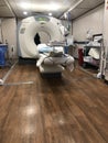 CT Computed tomography scanner in hospital