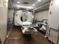 CT Computed tomography scanner in hospital