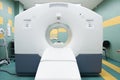 CT (computed tomography) scanner in an oncology hospital