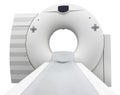 CT Scan( Computer Tomography ) isolated on white background. Royalty Free Stock Photo