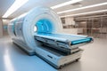 CT Scan Device in Hospital , Medical CT or MRI Medical Equipment and Health Care , Magnetic Resonance Imaging Machine. Royalty Free Stock Photo