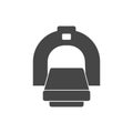 CT scan icon, CT scanner Royalty Free Stock Photo