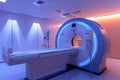 CT Scan or MRI machine in a calming environment Royalty Free Stock Photo