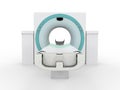 CT Scanner Tomography Isolated on White Background Royalty Free Stock Photo