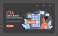 CTA Call to Action concept