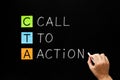 CTA - Call To Action Marketing Concept