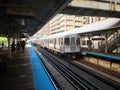 CTA L train 5156 on a Green Line run to Cottage Grove at Adams/Wabash