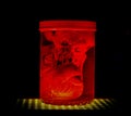 Cthulhu Mythos Elder God of Chaos by H.P. Lovecraft in a jar Royalty Free Stock Photo