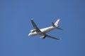 9A-CTN Croatia Airlines Airbus A319-112 departing from Amsterdam Schiphol Airport at Aalsmeerbaan