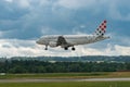 A9-CTN Croatia Airlines Airbus A319-112 jet in Zurich in Switzerland