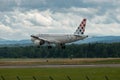 A9-CTN Croatia Airlines Airbus A319-112 jet in Zurich in Switzerland