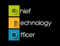 CTO - Chief Technology Officer acronym