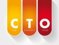 CTO - Chief Technology Officer acronym