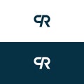 CTR creative initials letter logo concept. CTR letter design. Royalty Free Stock Photo