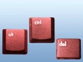 Ctrl-Alt-Del Royalty Free Stock Photo