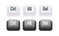 Ctrl alt del shortcut keys. Keyboard keys