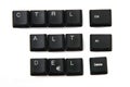 Ctrl + alt + delete from keyboar keys