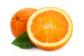 Ctrus fruit orange closeup Royalty Free Stock Photo
