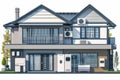 CTV remote remote lighting broadcast data smart home access climate alarms media streaming.