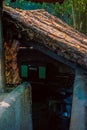 Cu Chi tunnel, historic famous place in Vietnam war Royalty Free Stock Photo