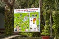 Map of Cu Chi Tunnels along Saigon River in Vietnam