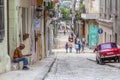 Cuarteles street, Havana, Cuba