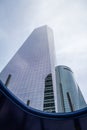Cuatro Torres Business Area (CTBA) building skyscrapers, in Madrid, Spain