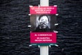 Cuauhtemoc Mexico City Mexico - January 8 2021: Posters line the streets of Mexico City promoting wearing masks