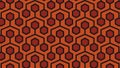 abstract background wallpaper pattern of connected hexagons geometric shapes