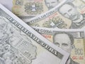 Cuba,banknotes money are from the major world