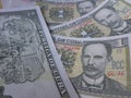 Cuba,banknotes money are from the major world countries using as Forex or financial economy.