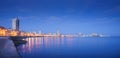 Cuba, Caribbean Sea, la habana, havana, skyline at night Royalty Free Stock Photo