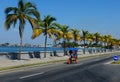 Cuba: Cienfuegos Beach-Boulevard Royalty Free Stock Photo